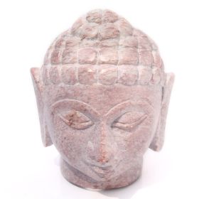 Meditating Buddha Stone Idol Statue Small Tabletop Peace